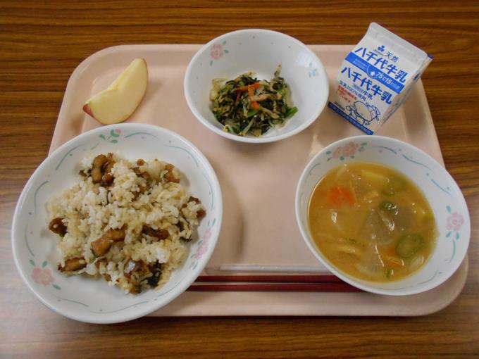 今日の給食です。