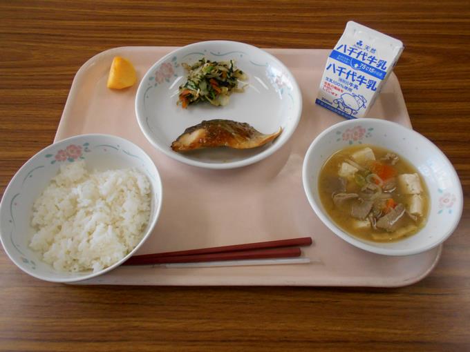 今日の給食です。