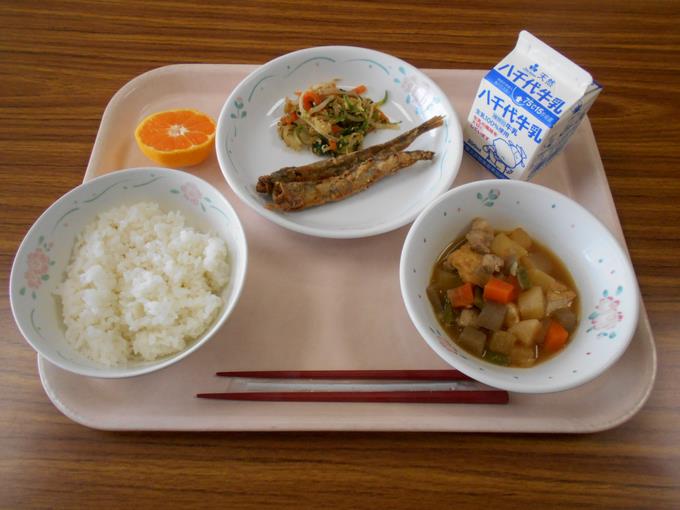 今日の給食です。
