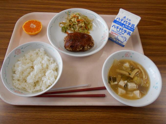 今日の給食です。