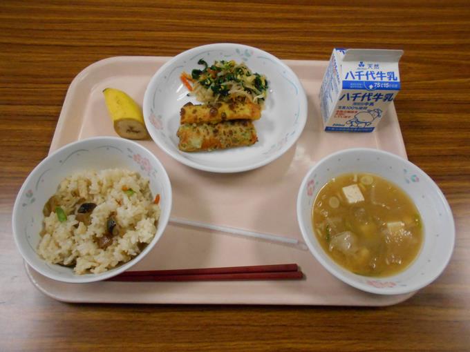 今日の給食です。