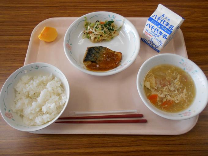 今日の給食です。