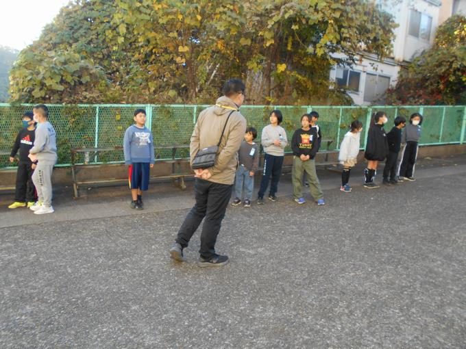 あいさつ運動①