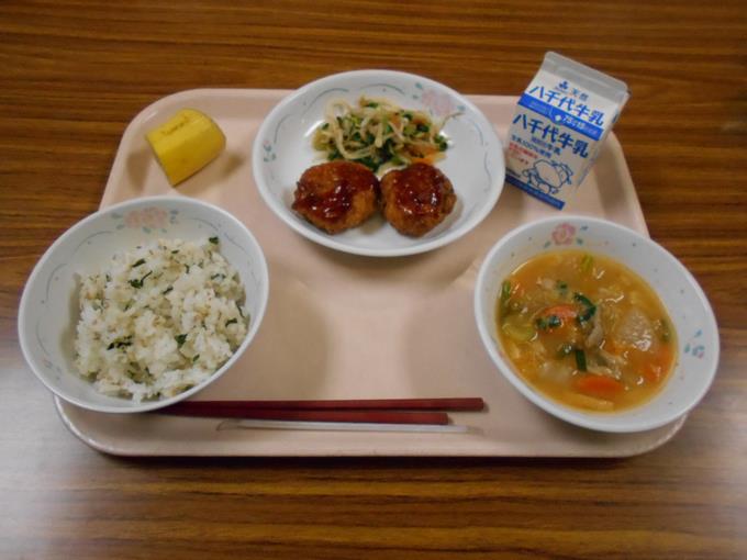 今日の給食です。