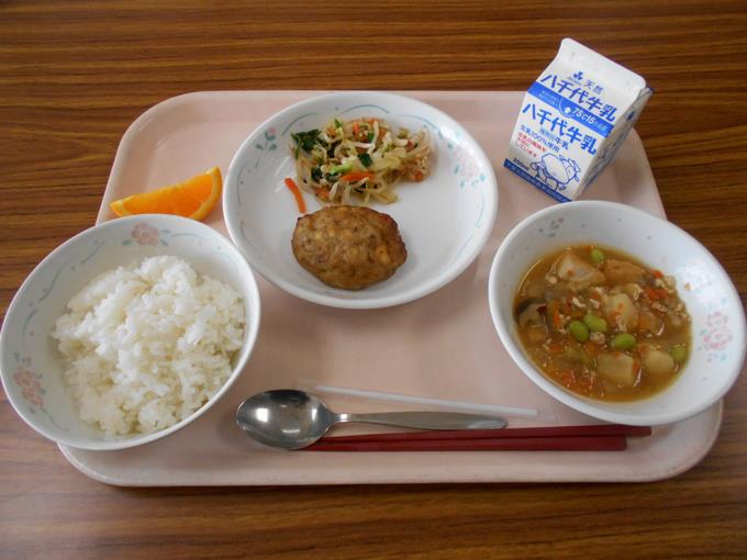 今日の給食です。