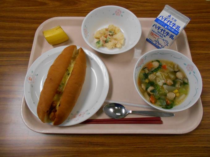 今日の給食です。