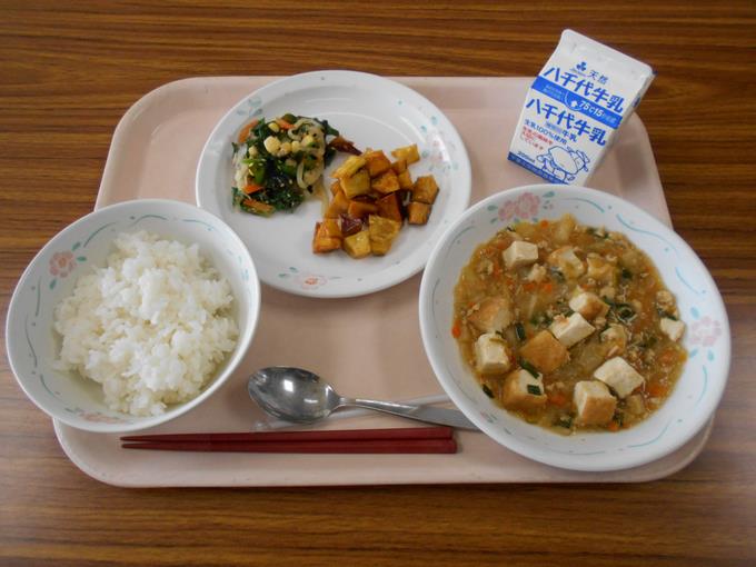 今日の給食です。