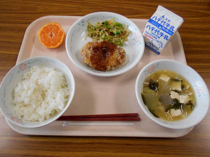 今日の給食です。