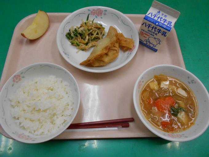 今日の給食です。