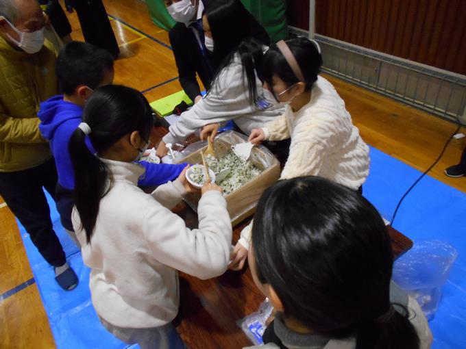 アルファ化米の試食