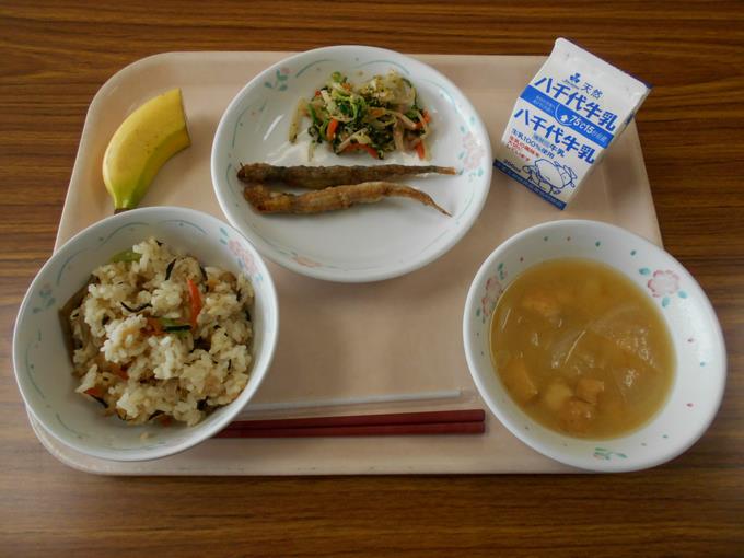 今日の給食です。