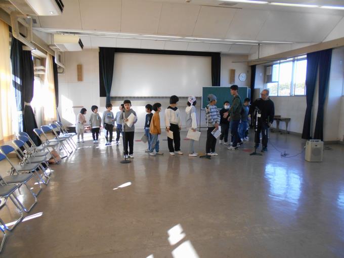 合同発表会の練習①