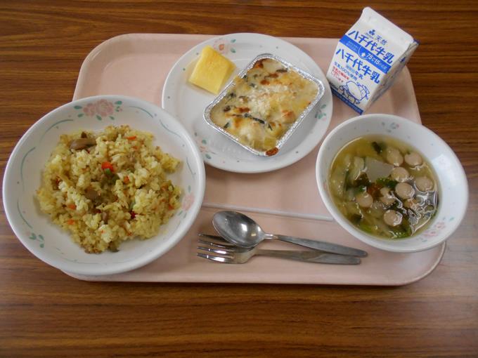 今日の給食です。