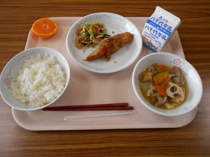 今日の給食です。
