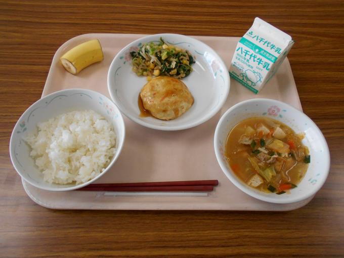 今日の給食です。