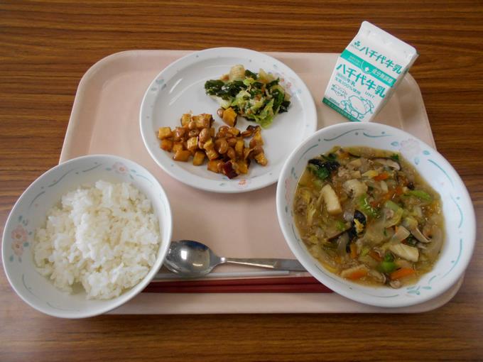 今日の給食です。