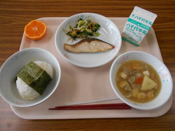 今日の給食です。