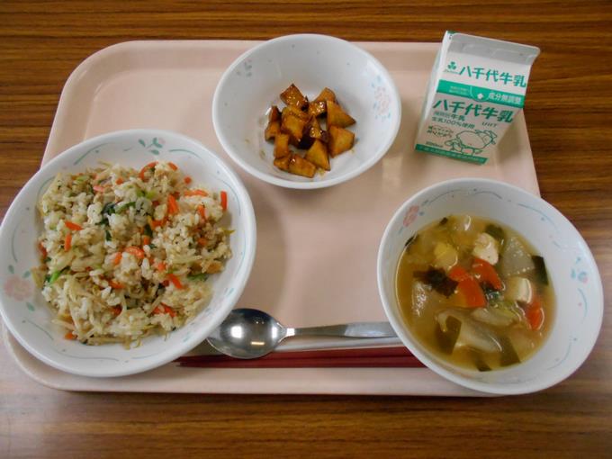 今日の給食です。
