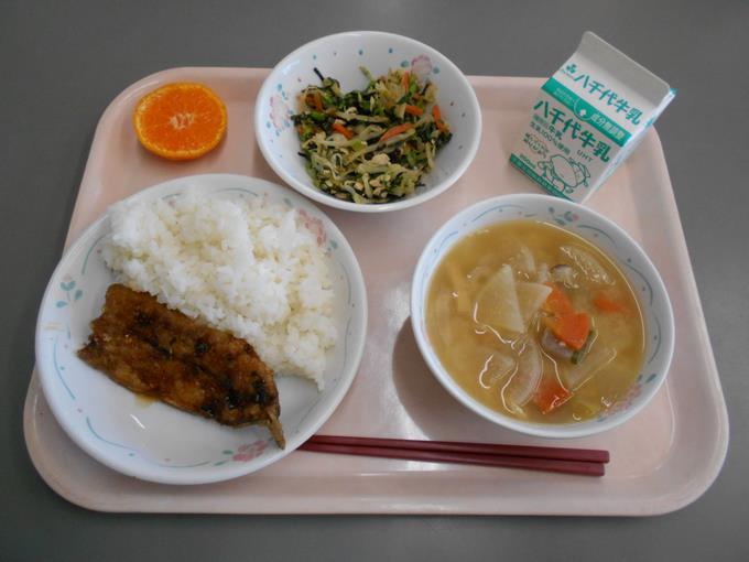 今日の給食です。