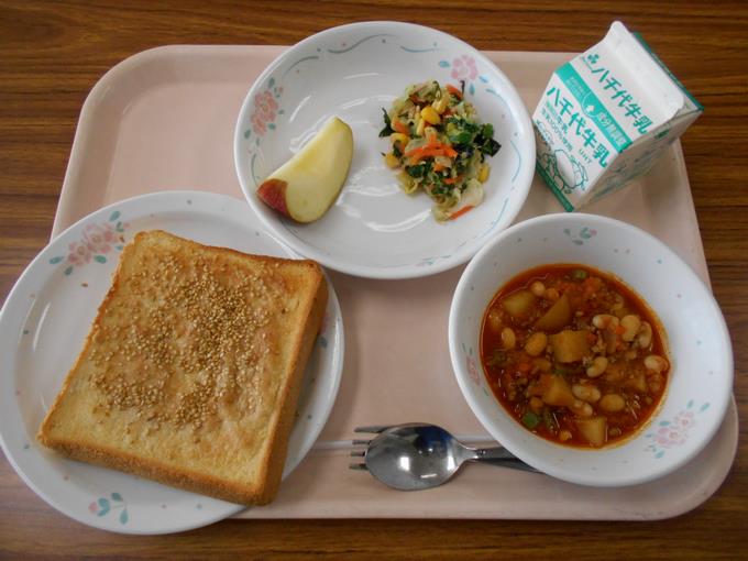 今日の給食です。