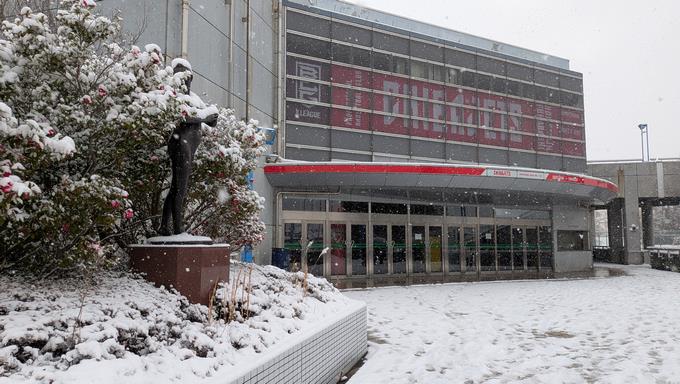 日曜日の船橋市アリーナ