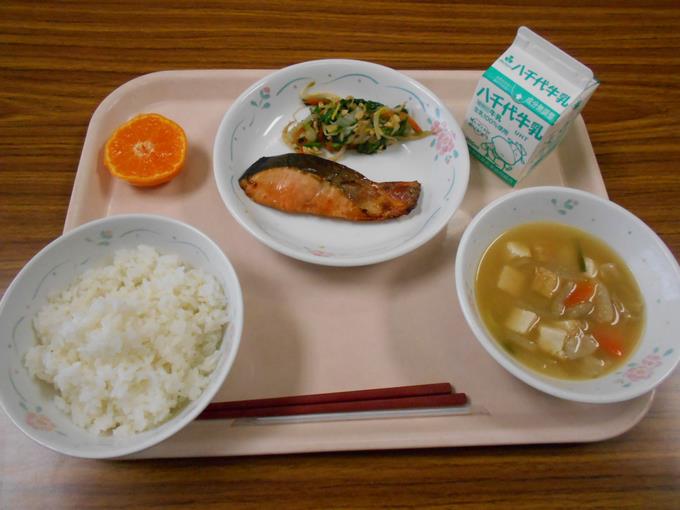 今日の給食です。