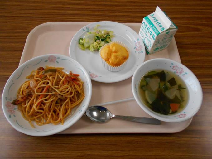 今日の給食です。