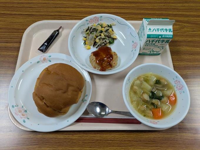 今日の給食です。