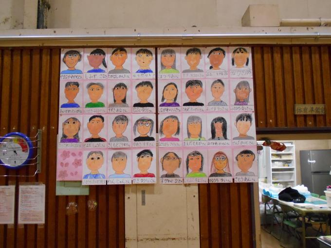 6年生の似顔絵②