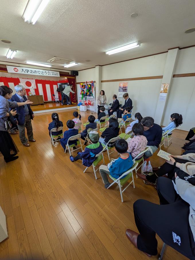 入学おめでとう会②