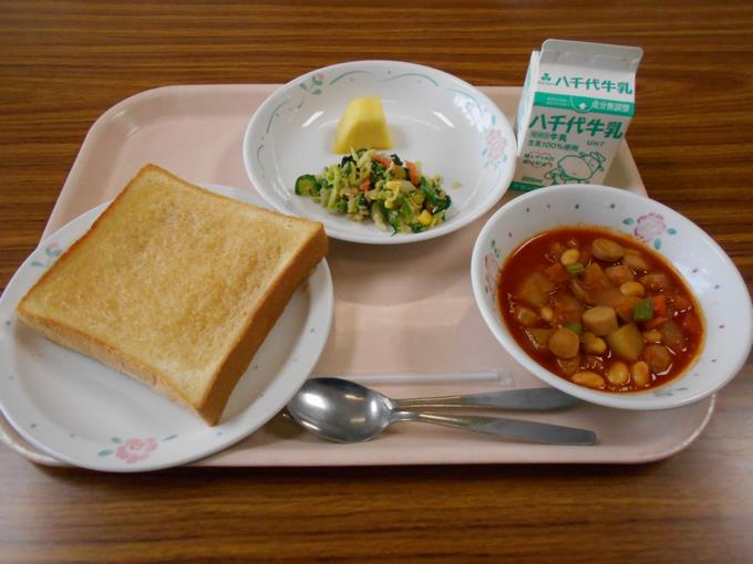 今日の給食です。
