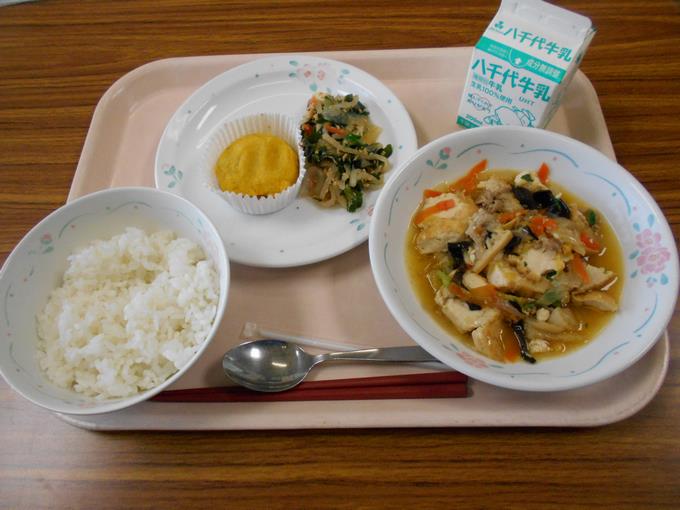 今日の給食です。