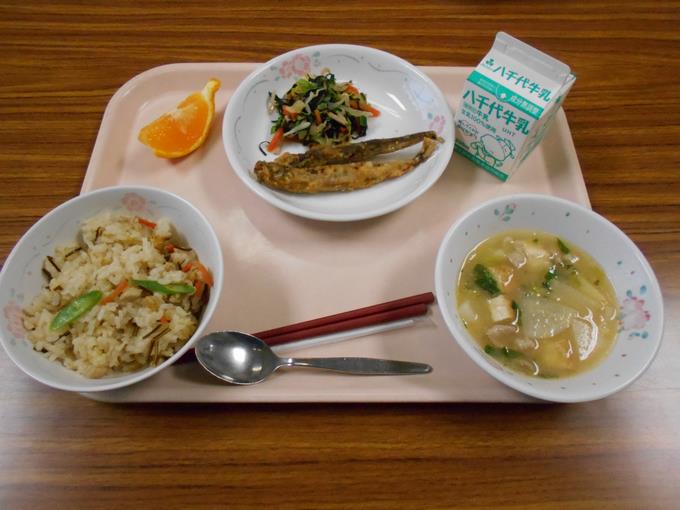 今日の給食です。