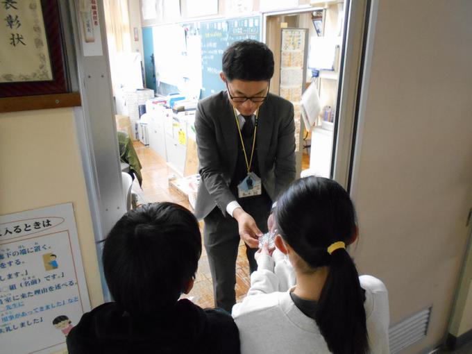 教頭先生にプレゼント