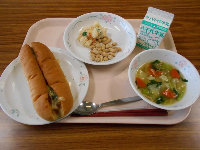 今日の給食です。