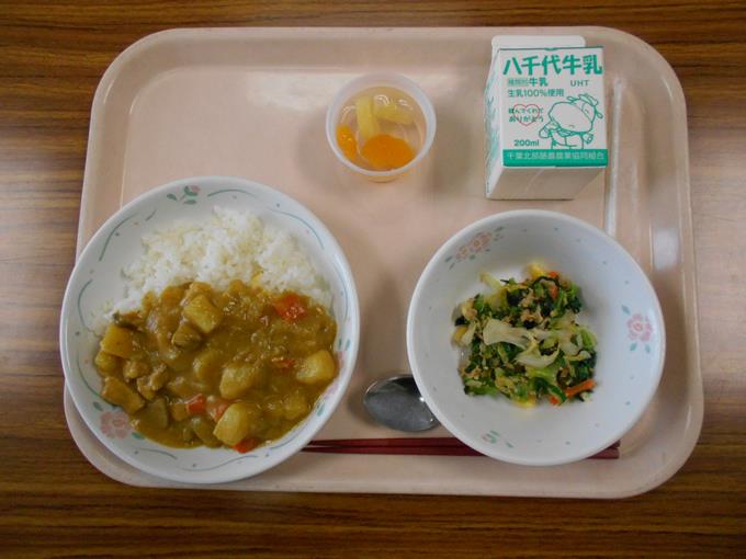 4月14日(火)の給食です。