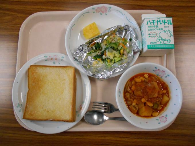 今日の給食です。