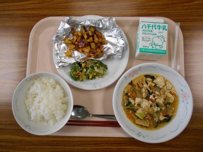 今日の給食です。