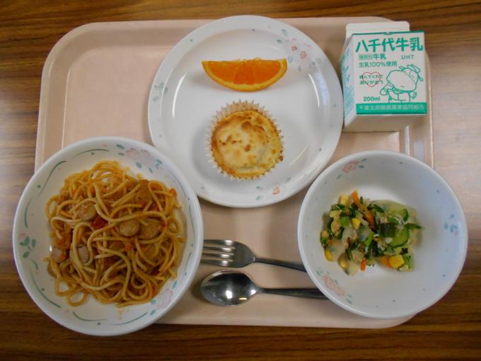 今日の給食です。