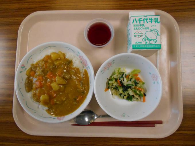 今日の給食です。