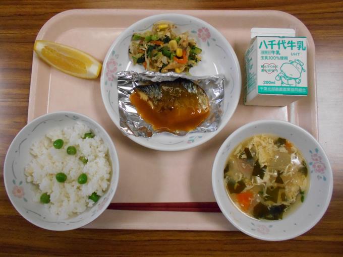 今日の給食です。