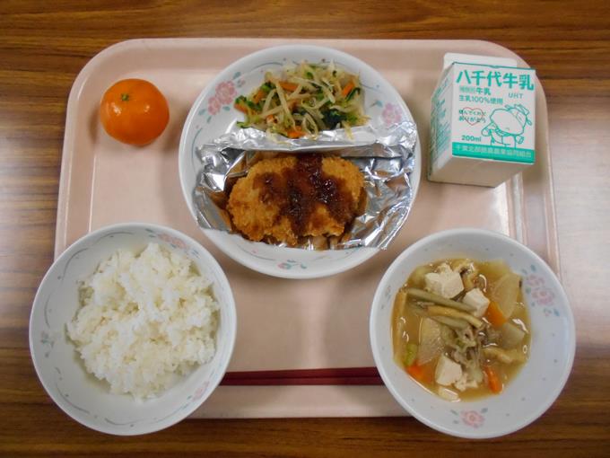 今日の給食です。