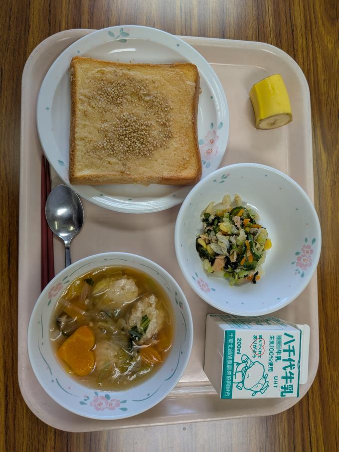 今日の給食です。