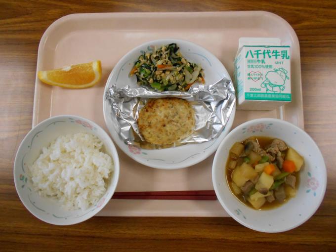 今日の給食です。