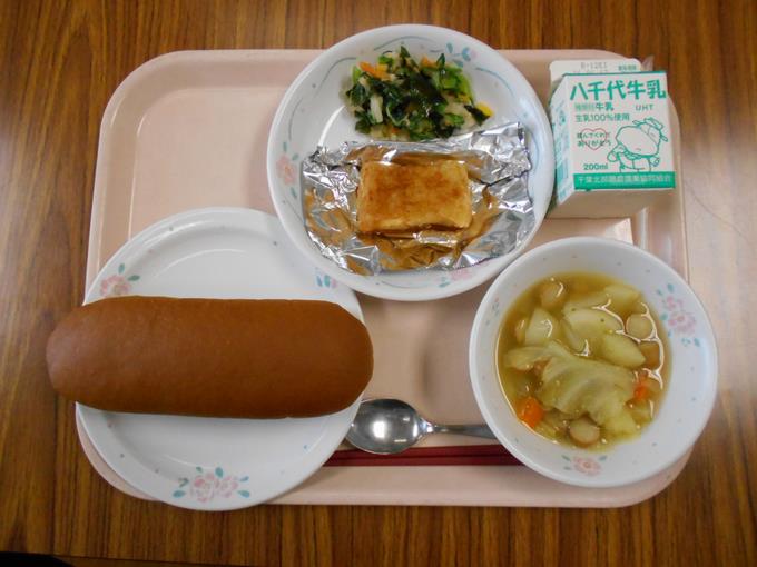 今日の給食です。