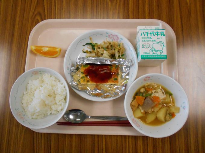 今日の給食です。
