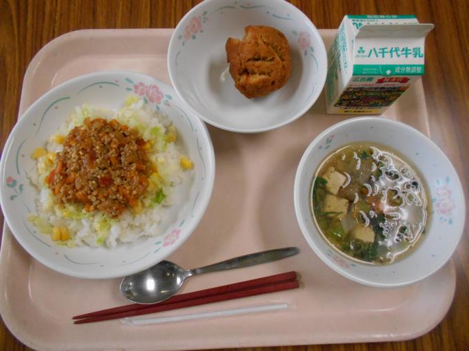 今日の給食です。