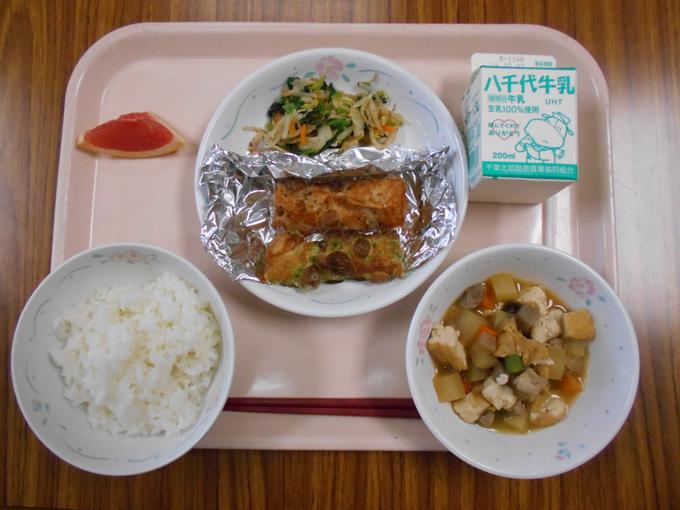 今日の給食です。