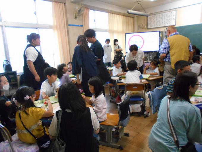 おうちの人と一緒に考えました