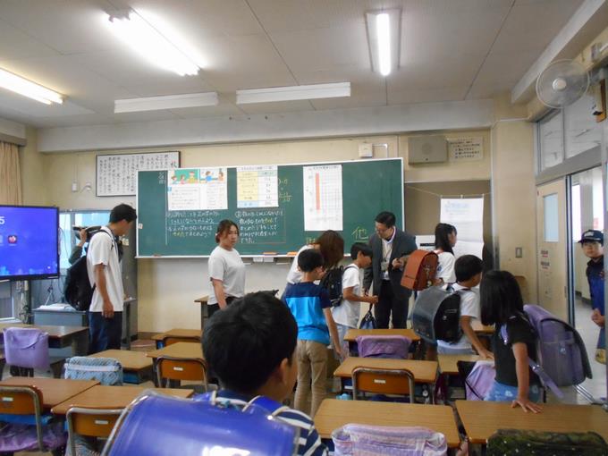 引き渡し訓練の様子